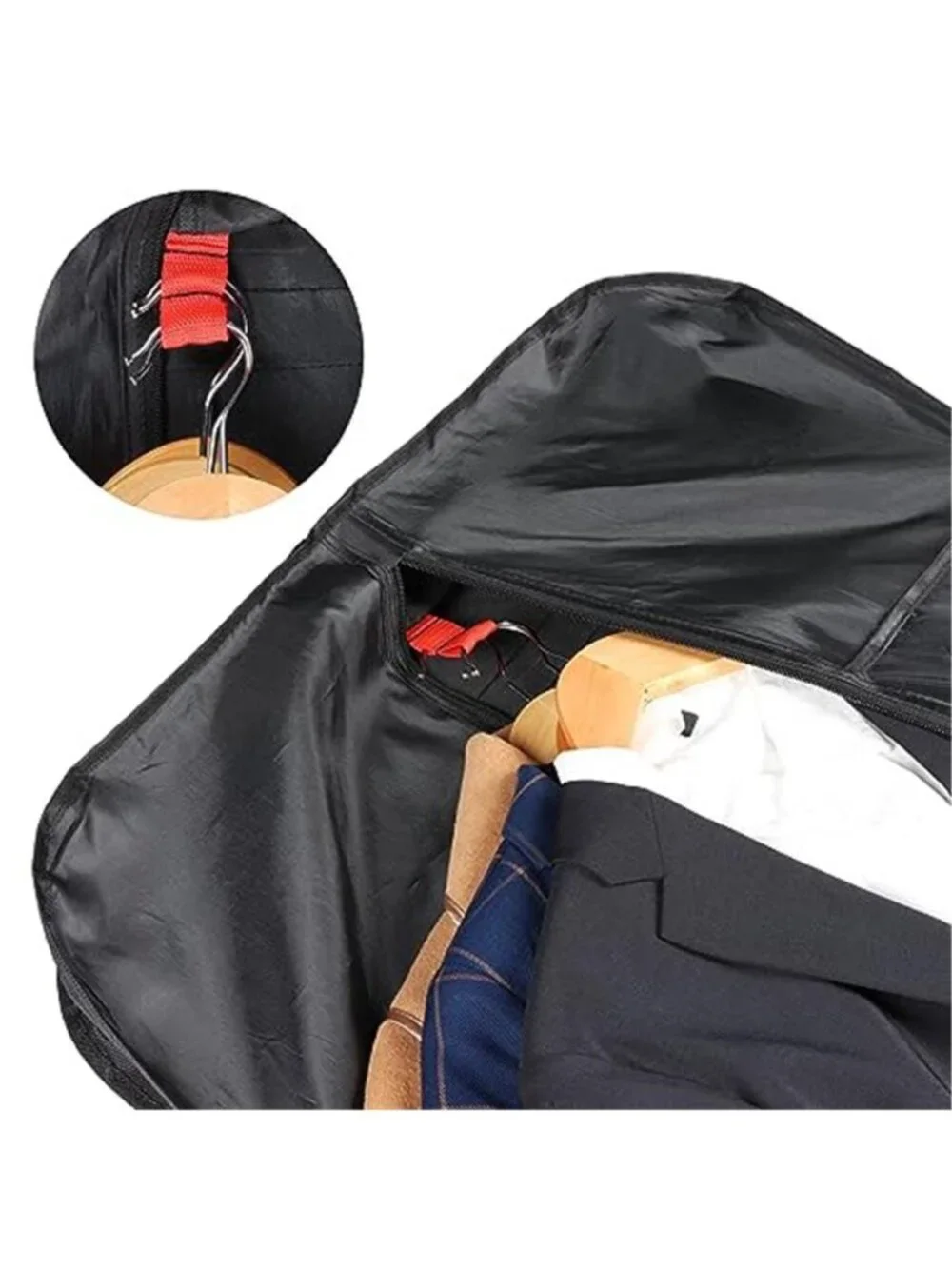 Long Garment Bag Travel Dress Coat Storage Bag Wedding Gown Suit Carrier